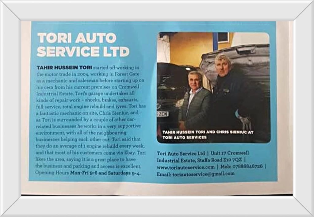 Engine rebuild in progress at Tori Auto Service